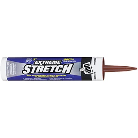 Dap 10.1 oz High Performance Extreme Stretch Elastomeric Sealant, Redwood DA44683